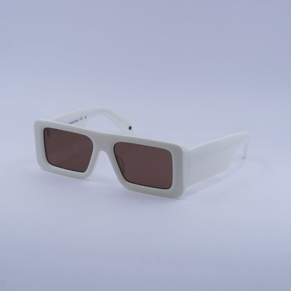Off-White OERI140 TROY 0164 Sunglasses White Rectangle...
